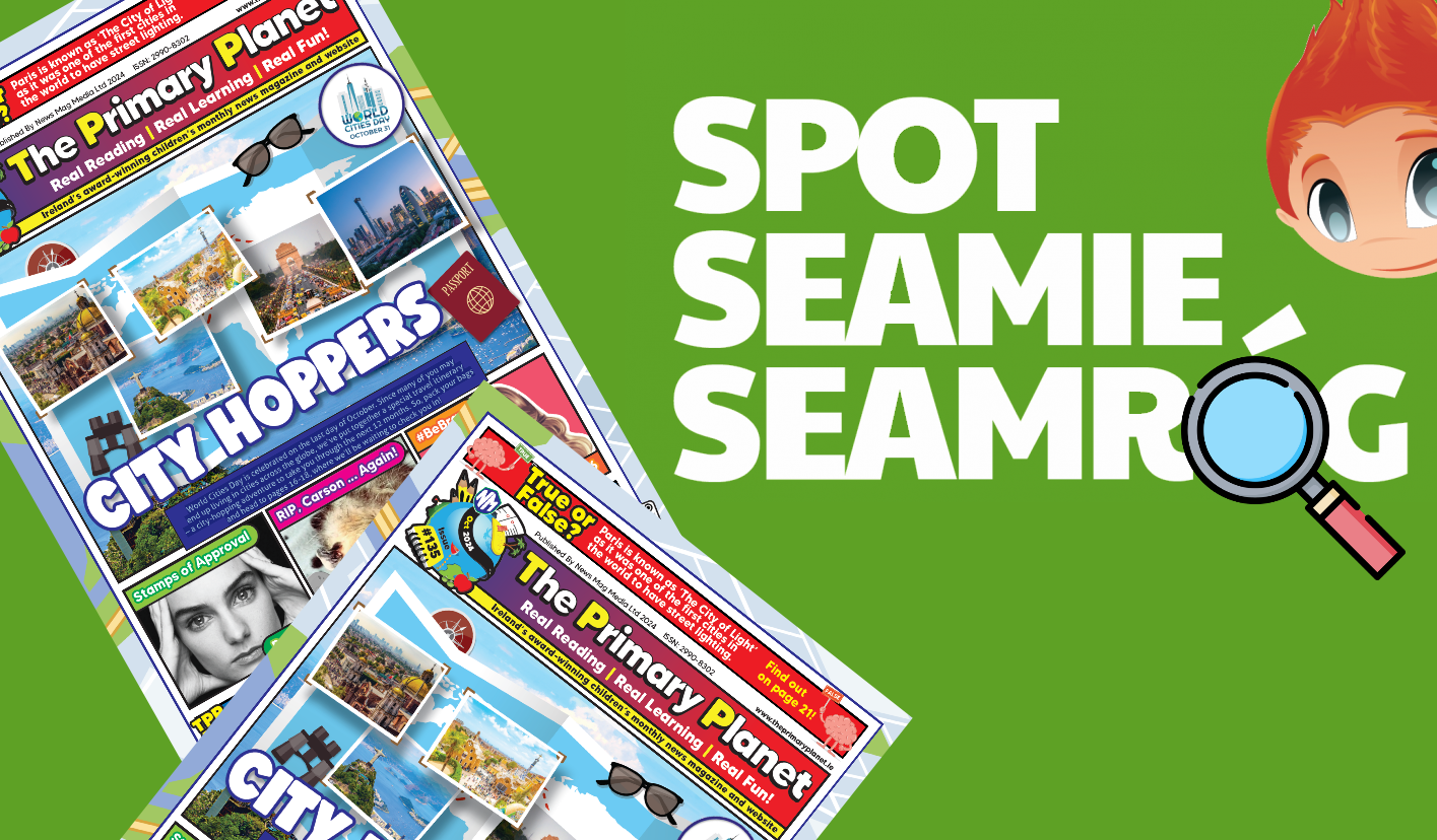 Spot Seamie in Issue 135 (Oct 2024)