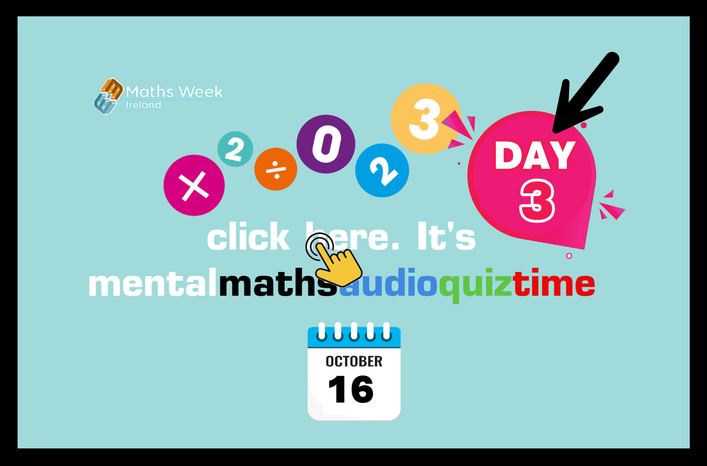 MATHS WEEK CHALLENGE: MENTAL MATHS QUIZ (DAY 3) 